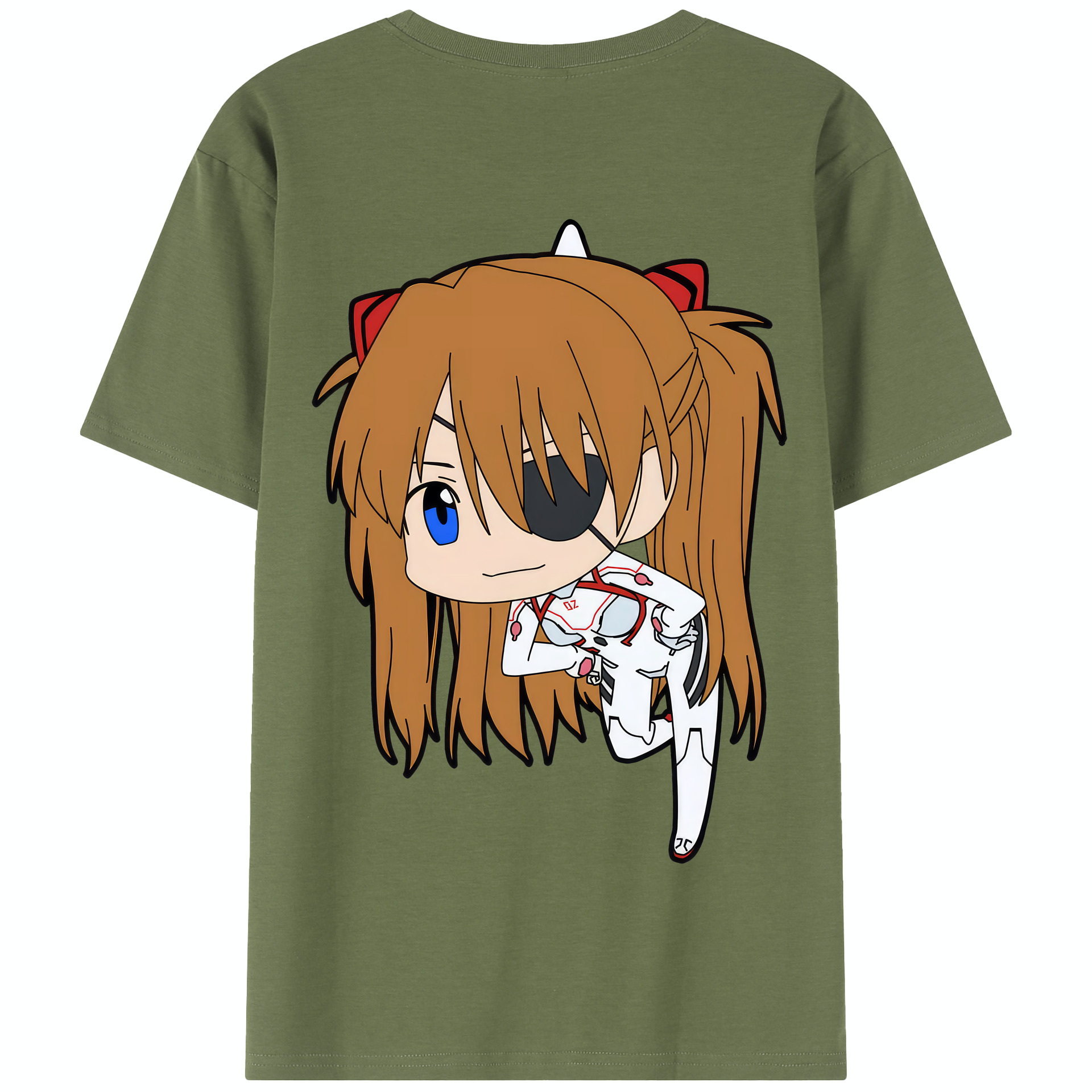 （画像用） EVA 新世紀エヴァンゲリオン 綿100％半袖Tシャツ（背面プリント）